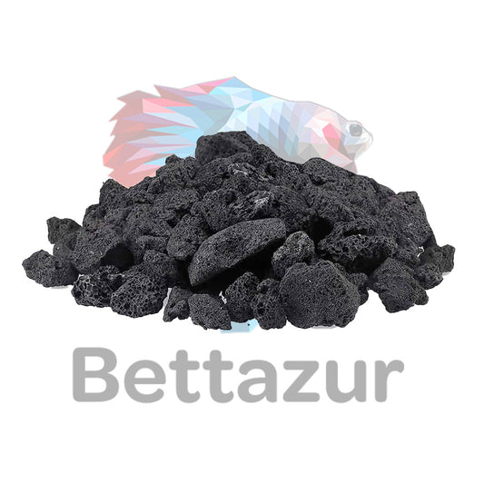 Pierres noires de lave volcaniques par Bettazur